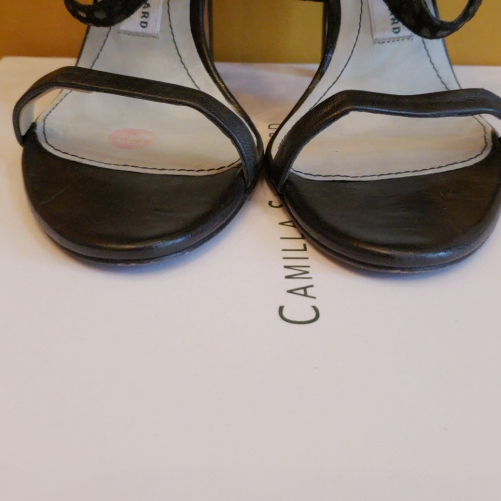 Camilla Skovgaard Black Ankle Cuff Sandals - Picture 6 of 6